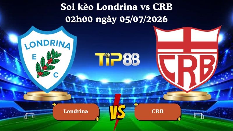 TIP88 Nhận định soi kèo Londrina vs CRB 02h00 ngày 05/07/2026 - Serie B Brazil